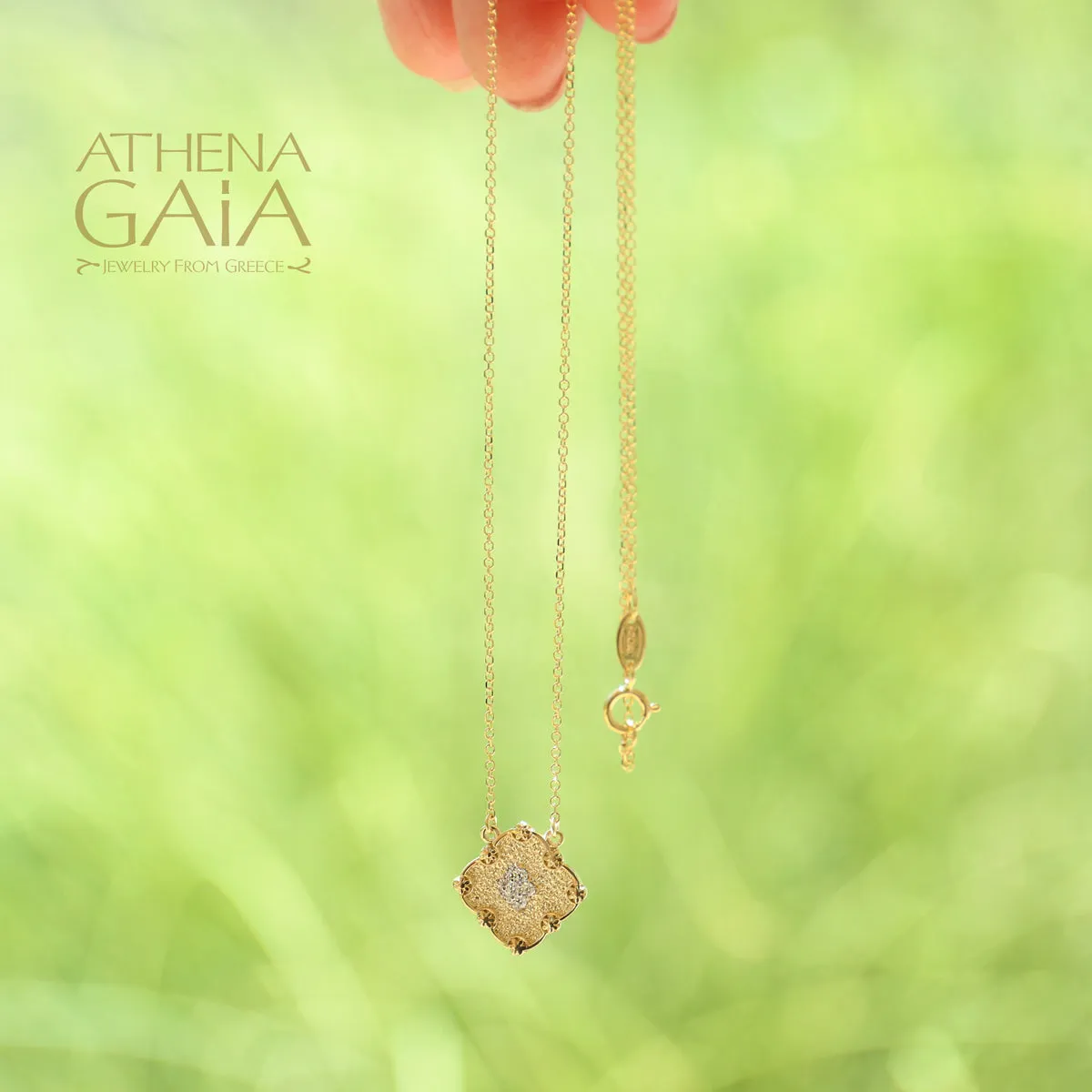 Al'Oro Tetra Necklace