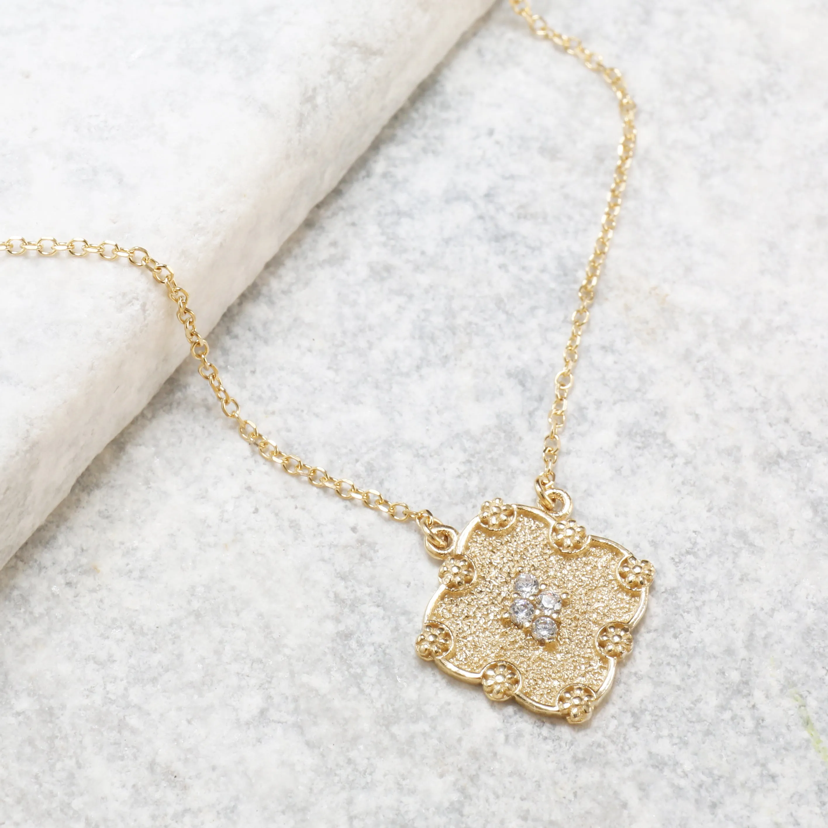 Al'Oro Tetra Necklace