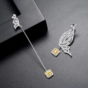 Alternate Designer Butterfly Dangle Earrings