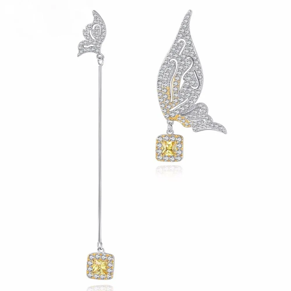 Alternate Designer Butterfly Dangle Earrings