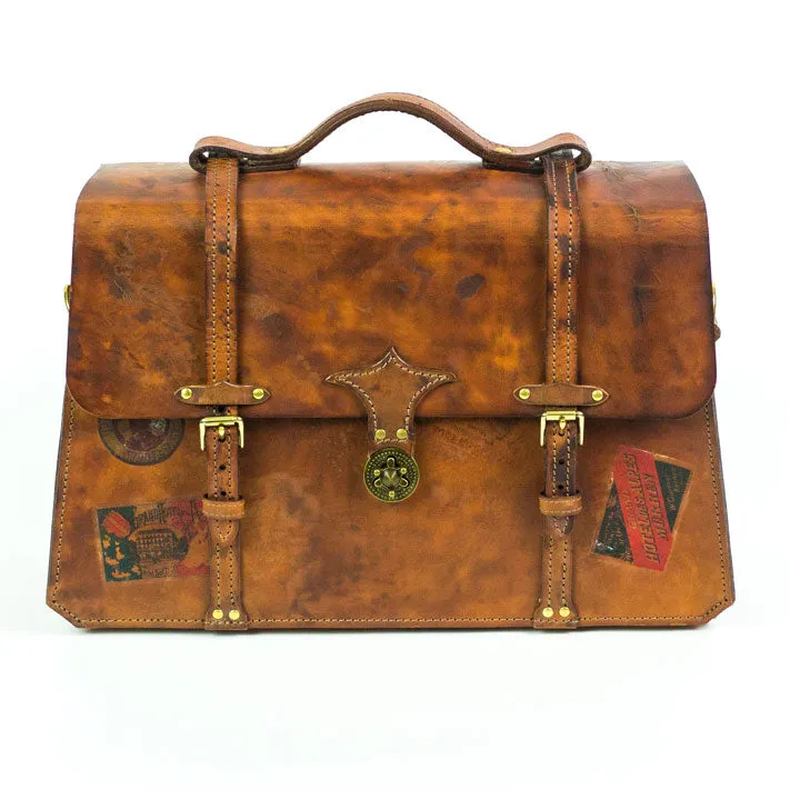 American Traveler Leather Attache