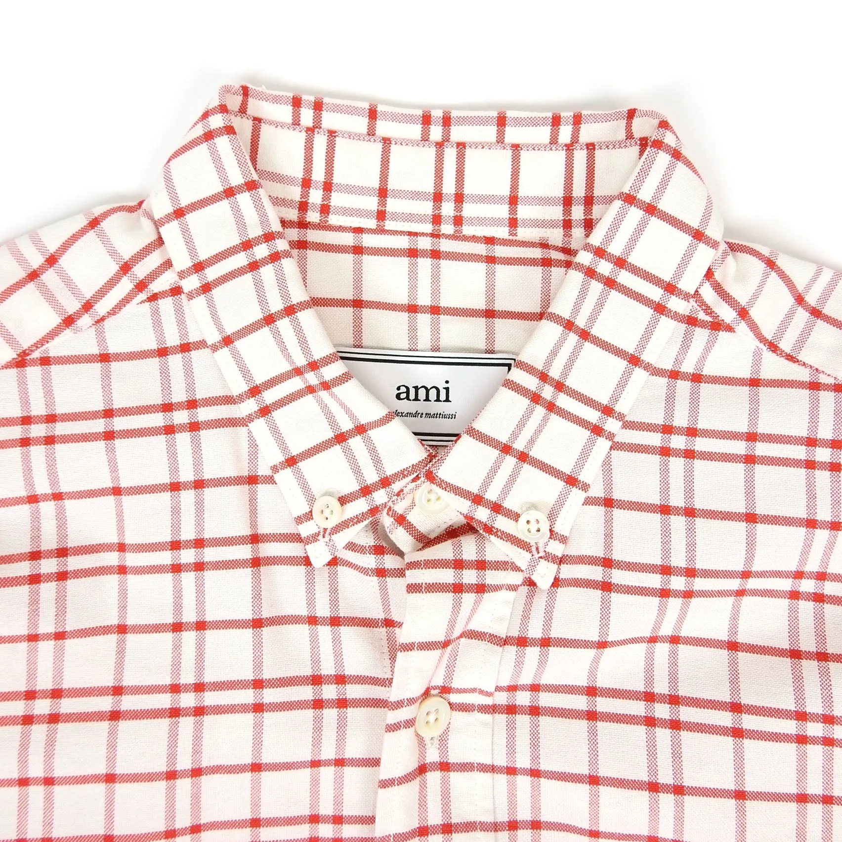 AMI Paris Check Shirt Size 39