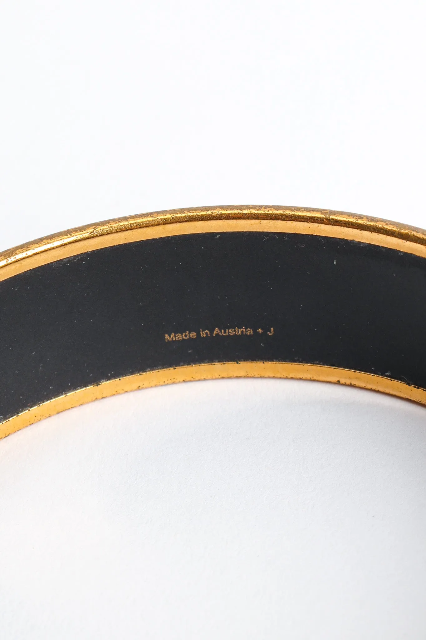 Animal Alphabet Wide Enamel Bracelet