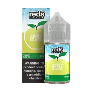 APPLE GOLD KIWI ICED - REDS APPLE BY 7 DAZE SALT SERIES E-LIQUID