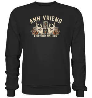 AV / Premium Sweatshirt with Hands Logo