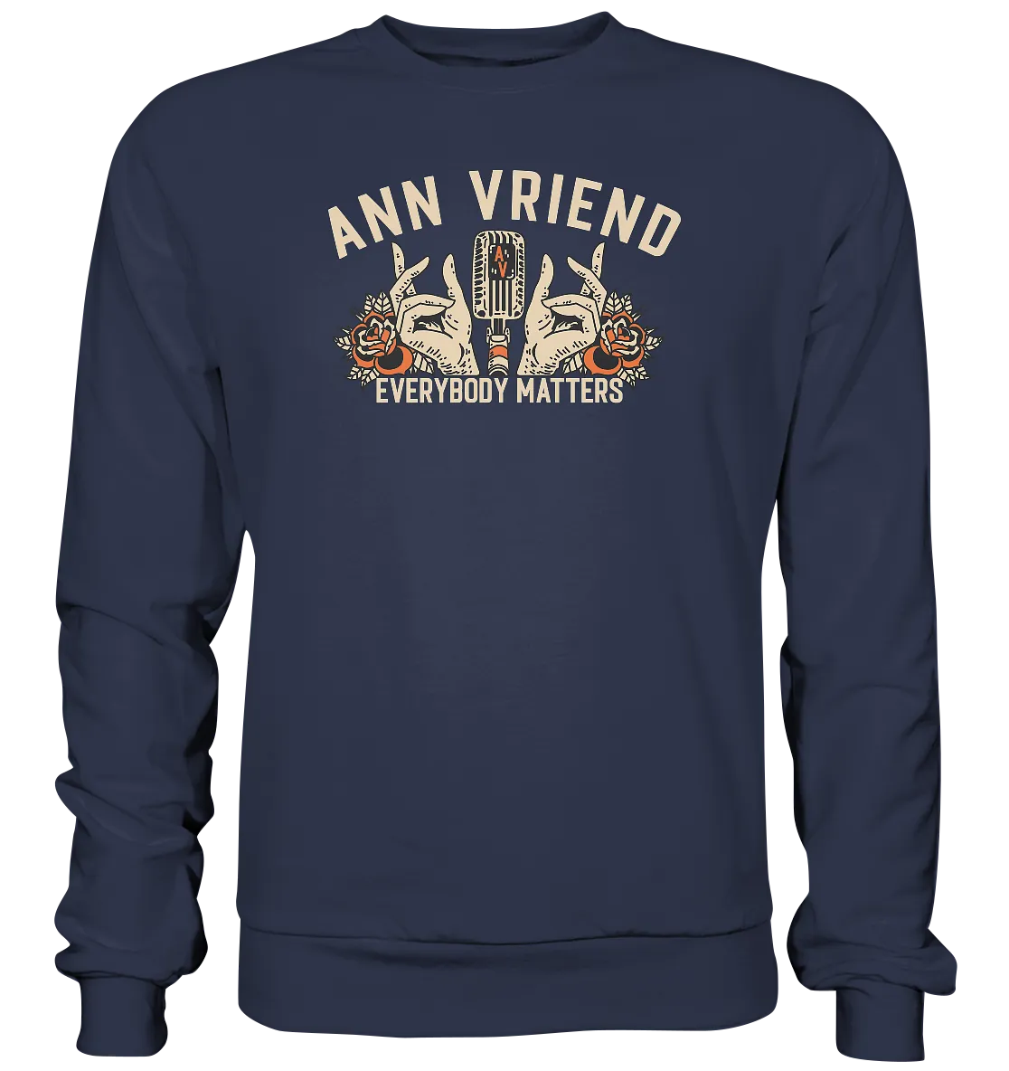 AV / Premium Sweatshirt with Hands Logo