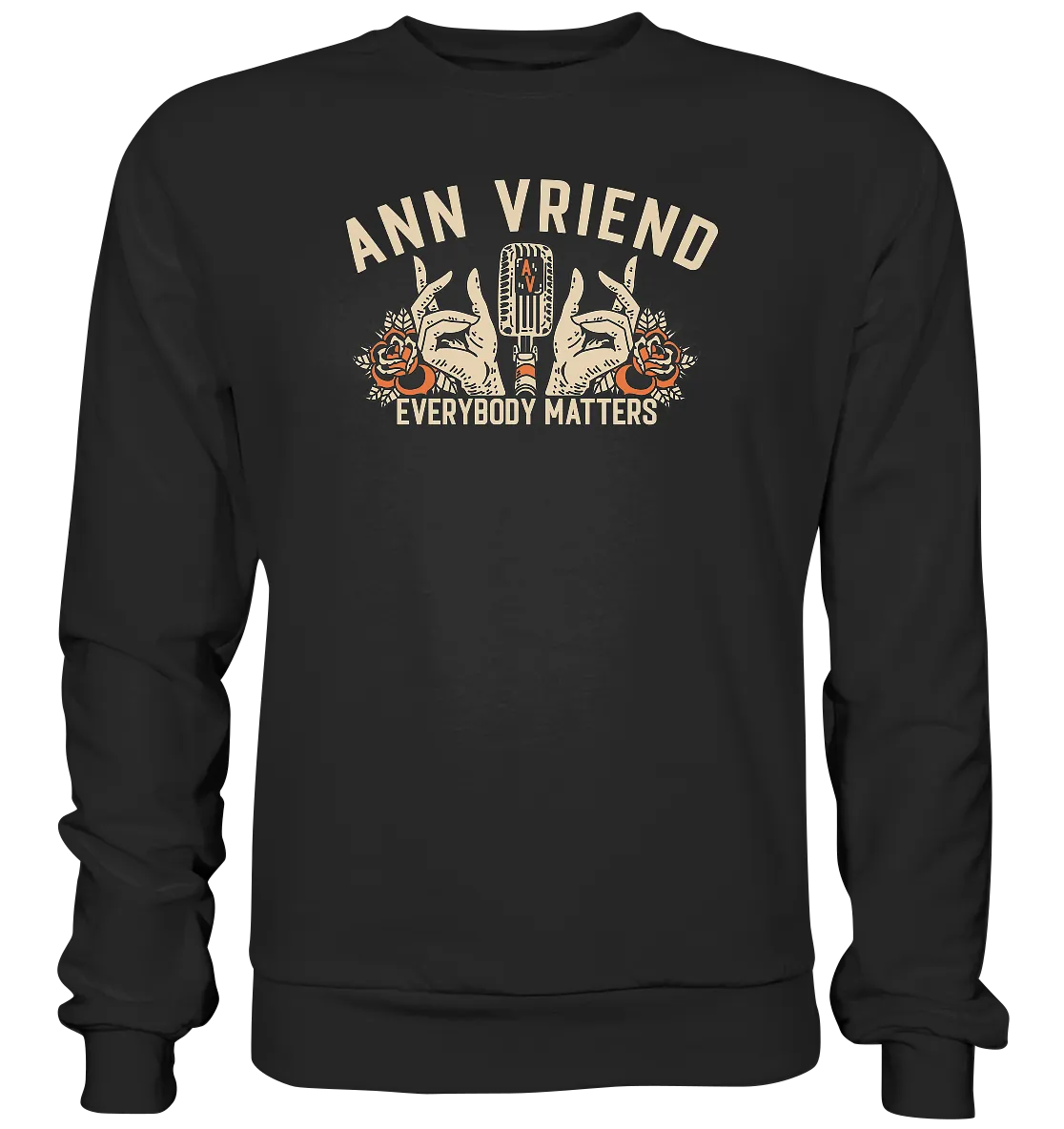 AV / Premium Sweatshirt with Hands Logo