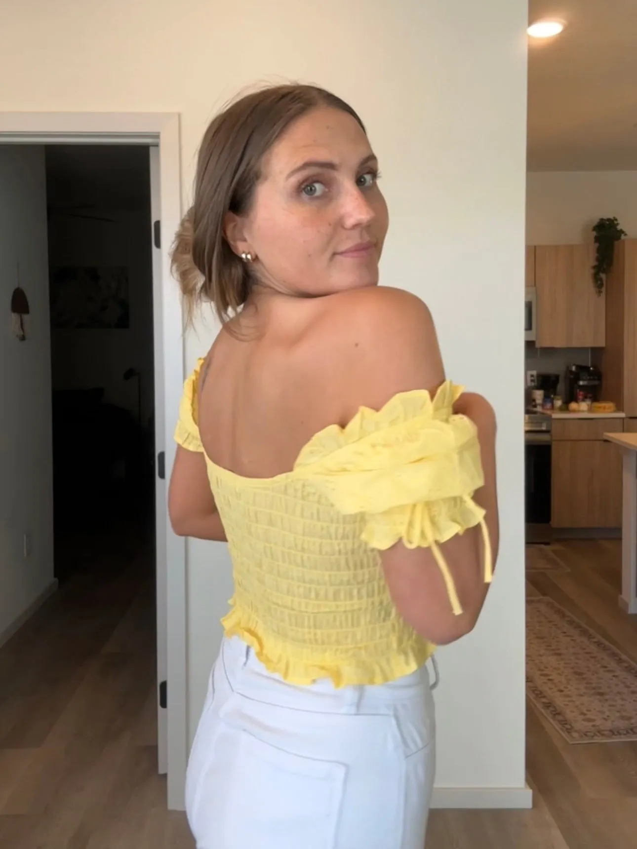 Ava Top - Light Yellow