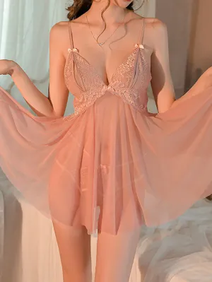 Back Slit Babydoll