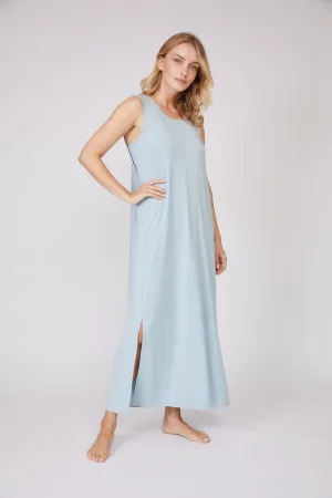 Bamboo Sleeveless Drape Dress