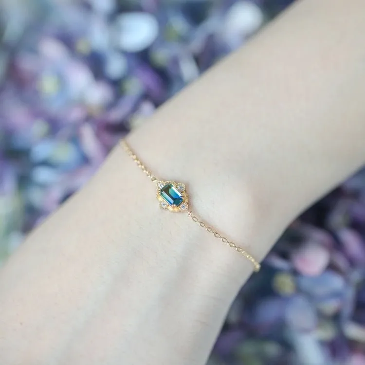 Baroque Bracelet -  Nancy (Solid Silver)