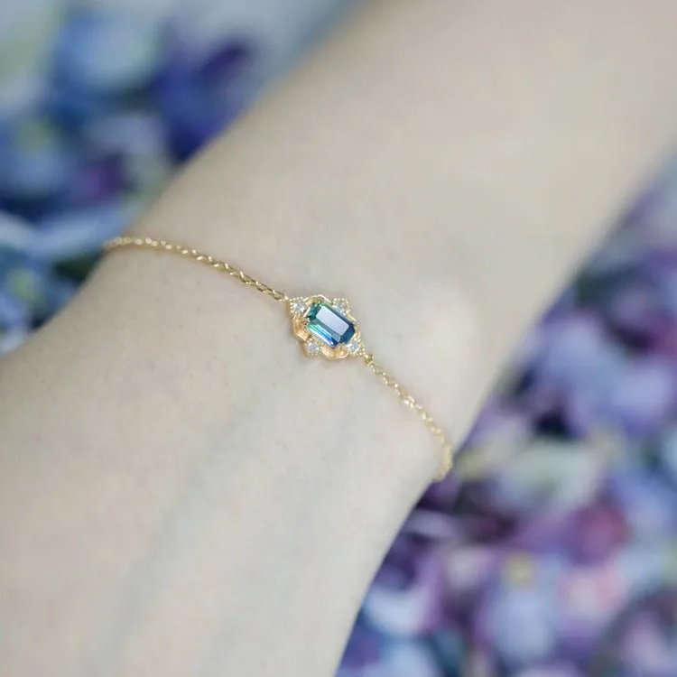 Baroque Bracelet -  Nancy (Solid Silver)