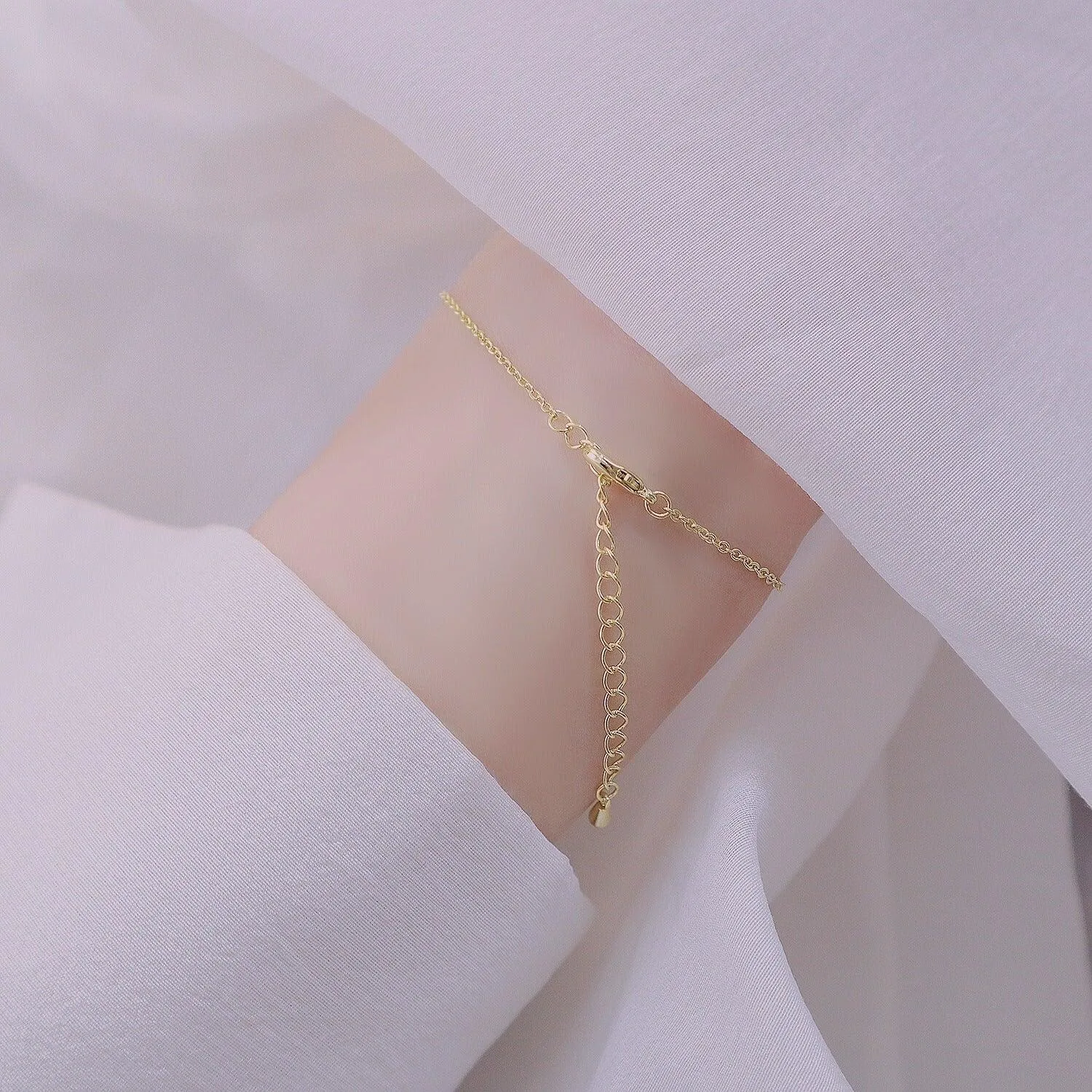 Baroque Bracelet (Solid Silver)