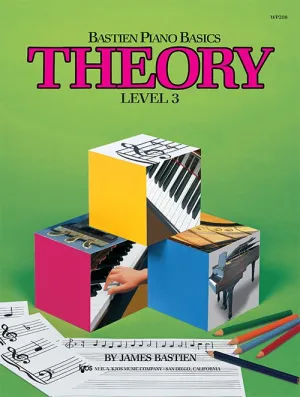 Bastien Piano Basics Theory - Level 3