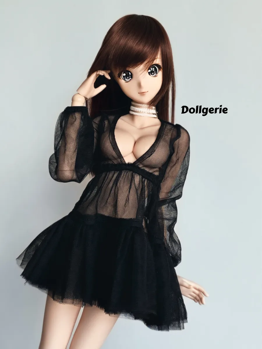Black Sheer Tutu Dress for SmartDoll / DD3