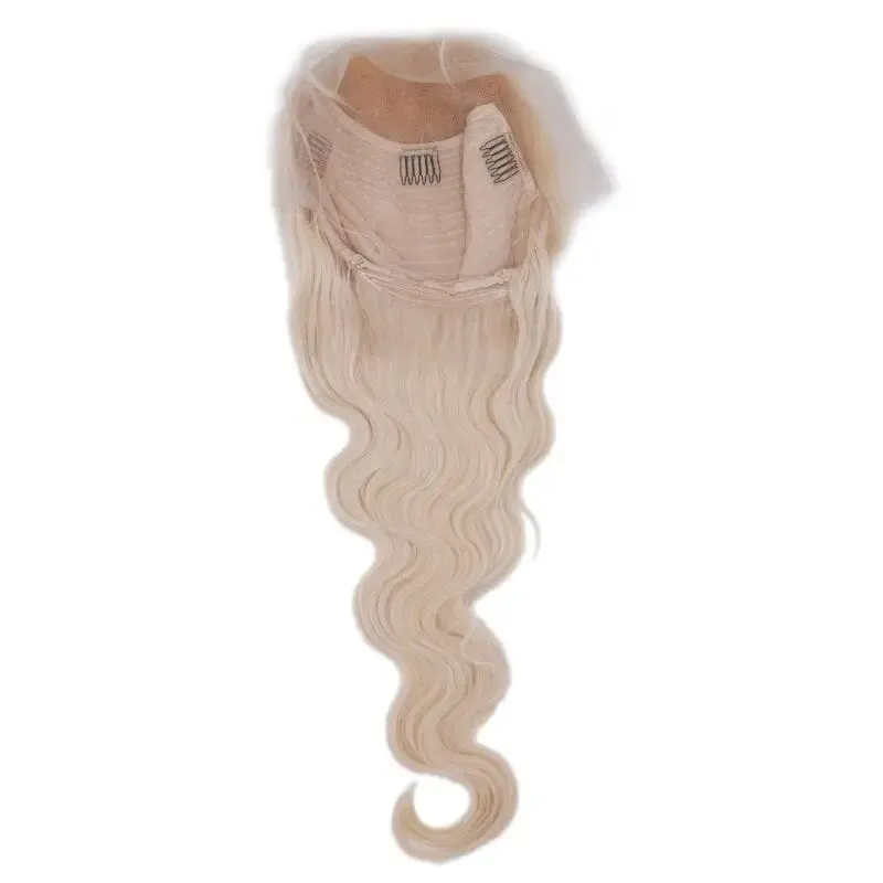 Blonde Body Wave 13x4 Transparent Lace Front Wig