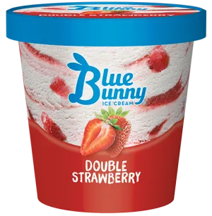 Blue Bunny - Double Strawberry (Pint)