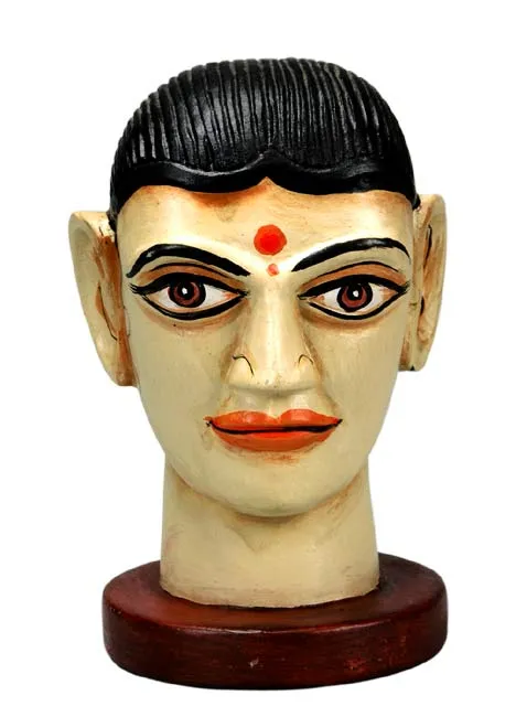 Bold & Beautiful - Indian Lady Wood Head