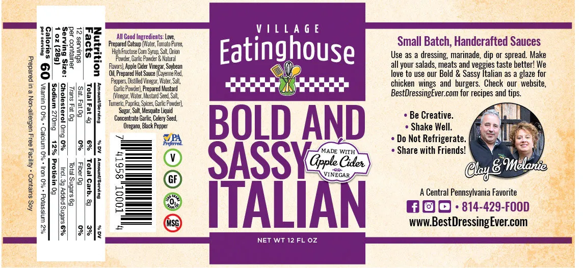 Bold & Sassy Italian