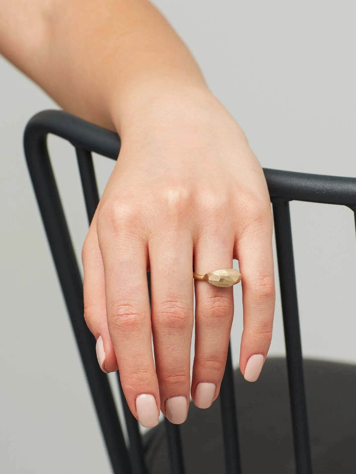 Bold Distorted Ring - Gold