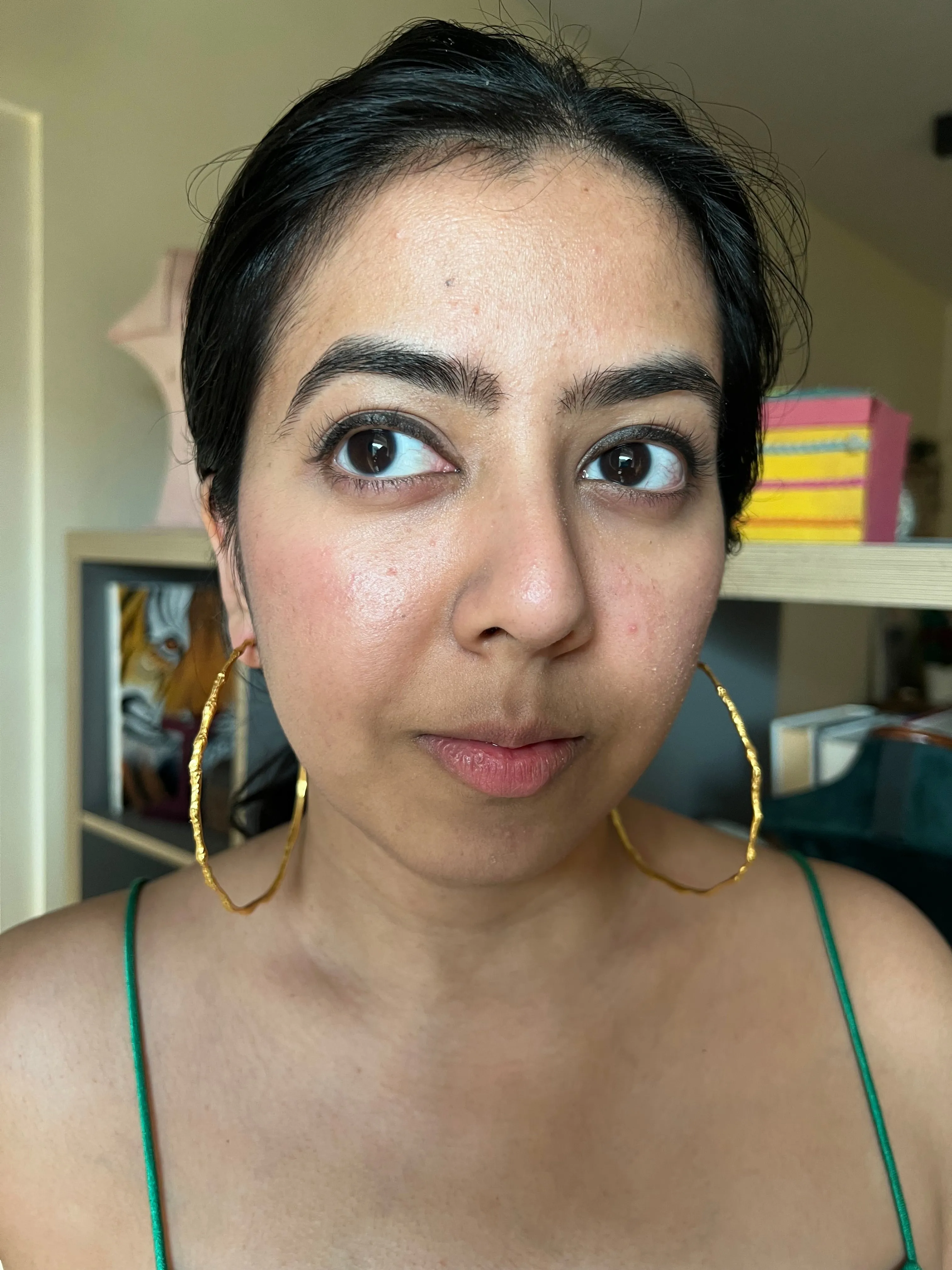 Bold Gold Tone Hoops