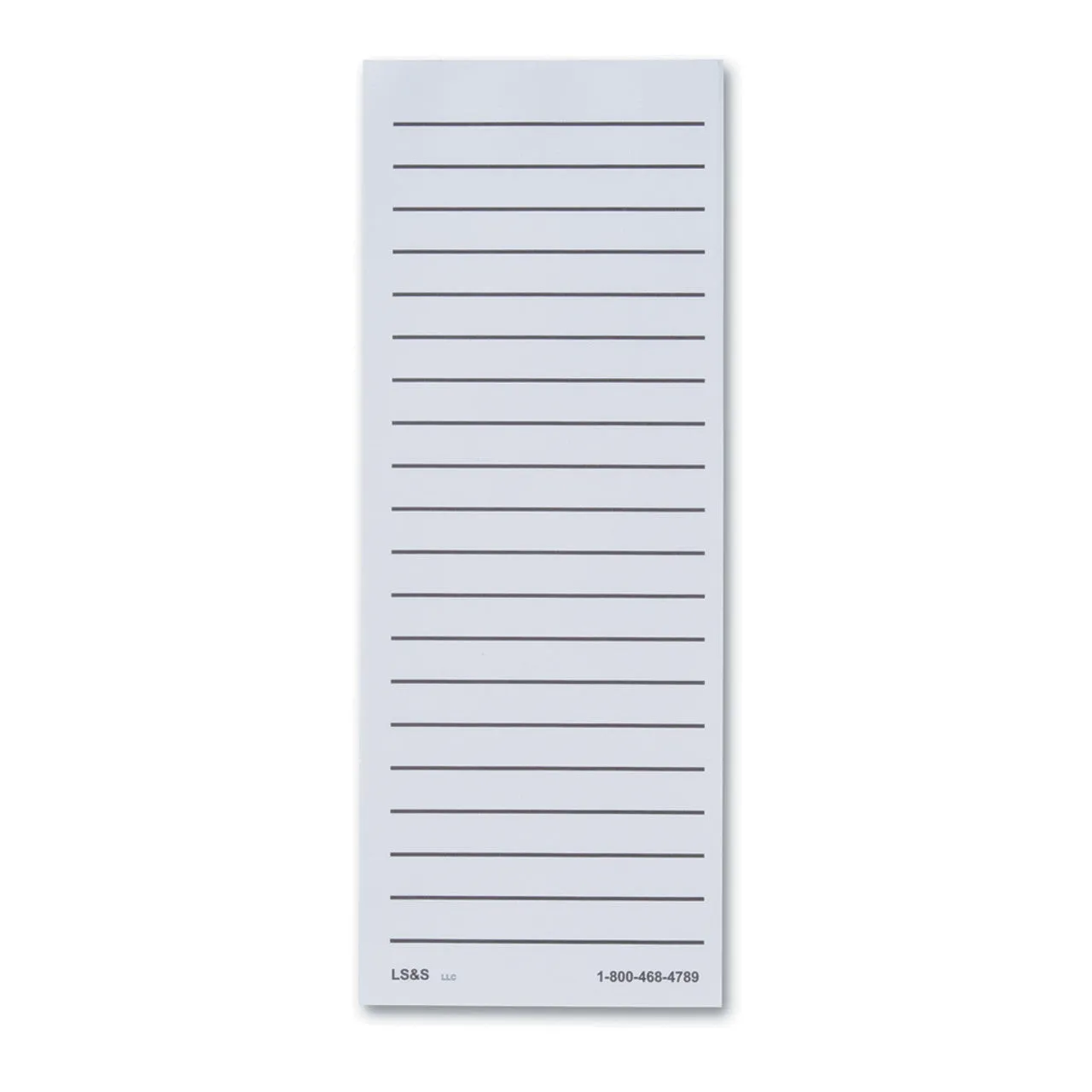 Bold Line Shopping List Paper