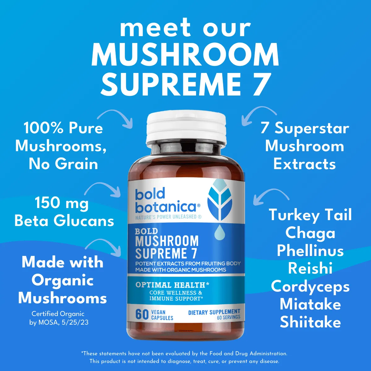 Bold Mushroom Supreme 7