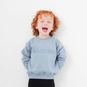 Bold Name Embroidered Sweater