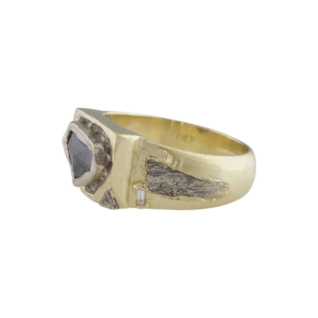 Bold Sedimentary Signet Ring II
