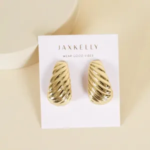 Bold Swirl Earring