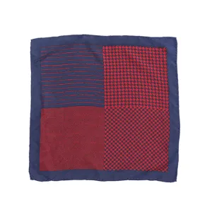 Bold Symphony Pocket Square