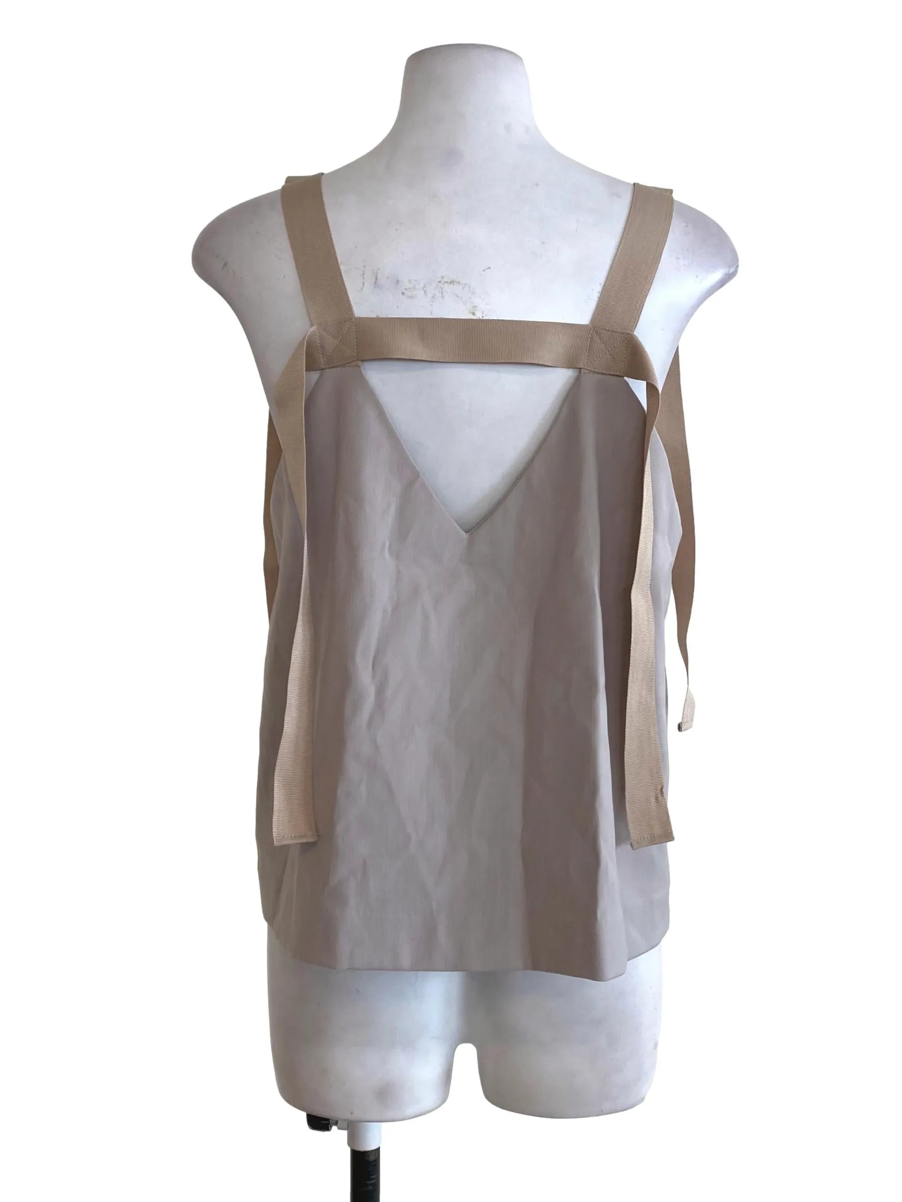 Bone V Neck Top BTV