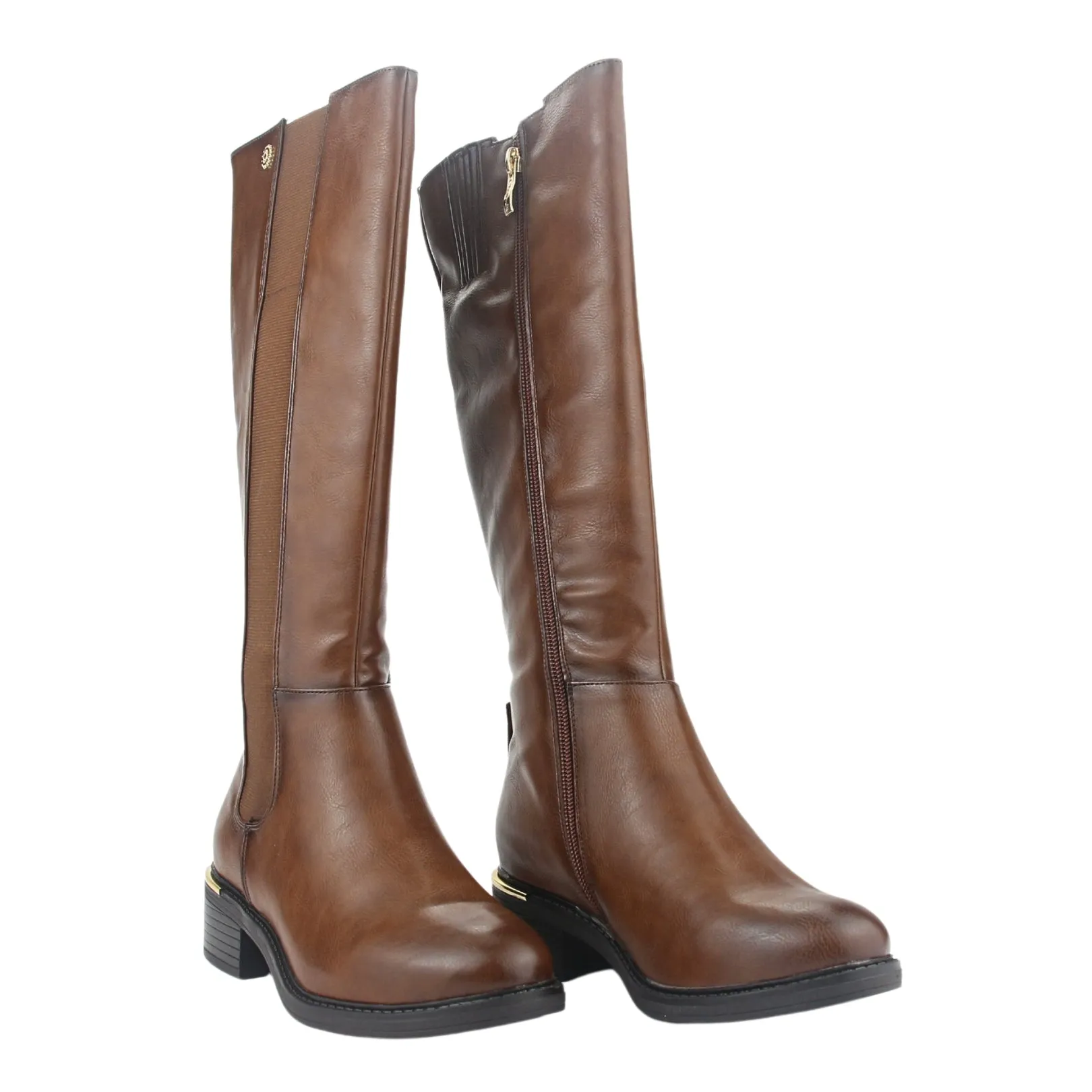 Bota Chalada Mujer Trafa-1 Café Casual