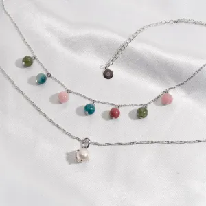 BOTANICAL BLISS LAYERED NECKLACE