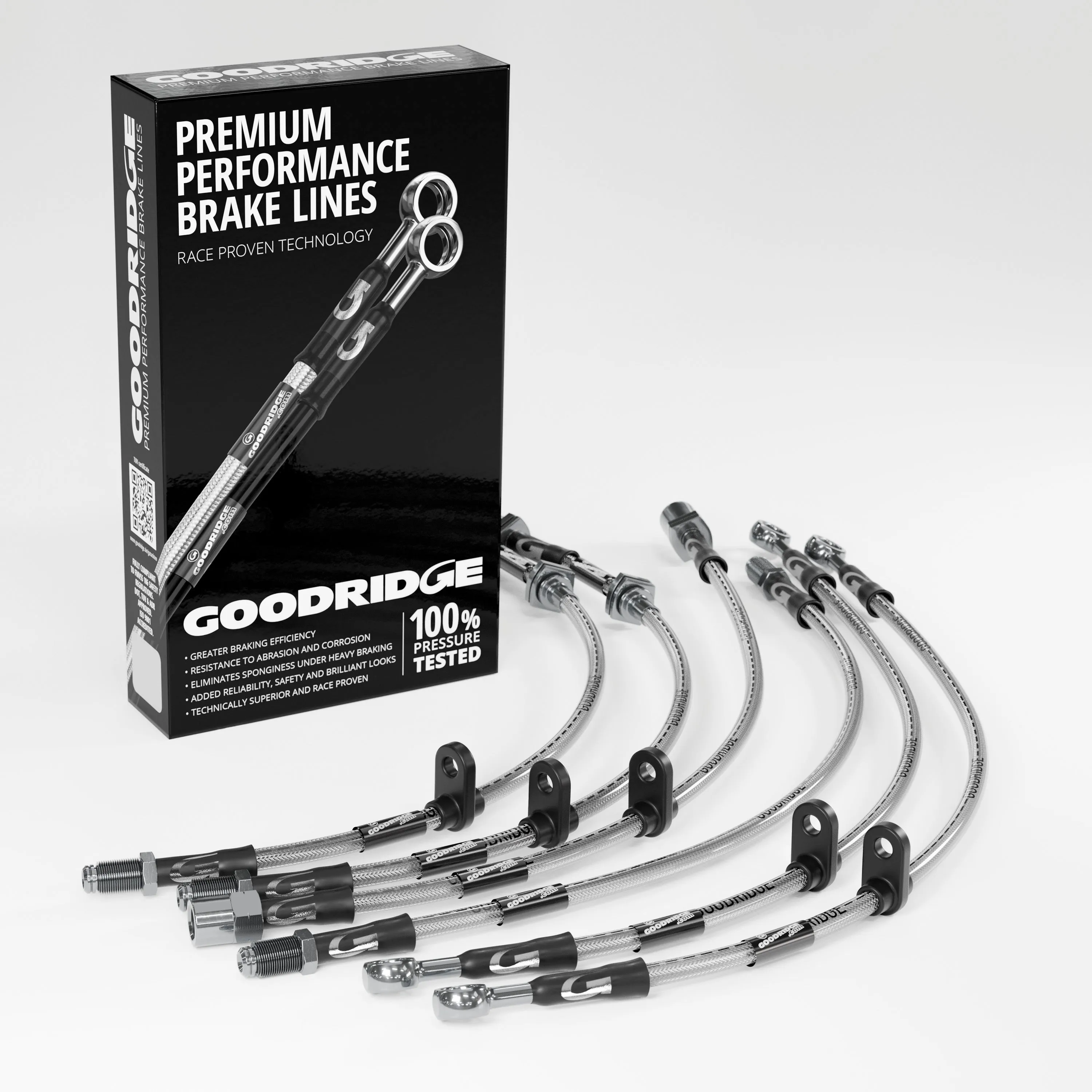 BRAKE HOSE KIT FOR BMW 3 SERIES E90 325D M SPORT 2006-