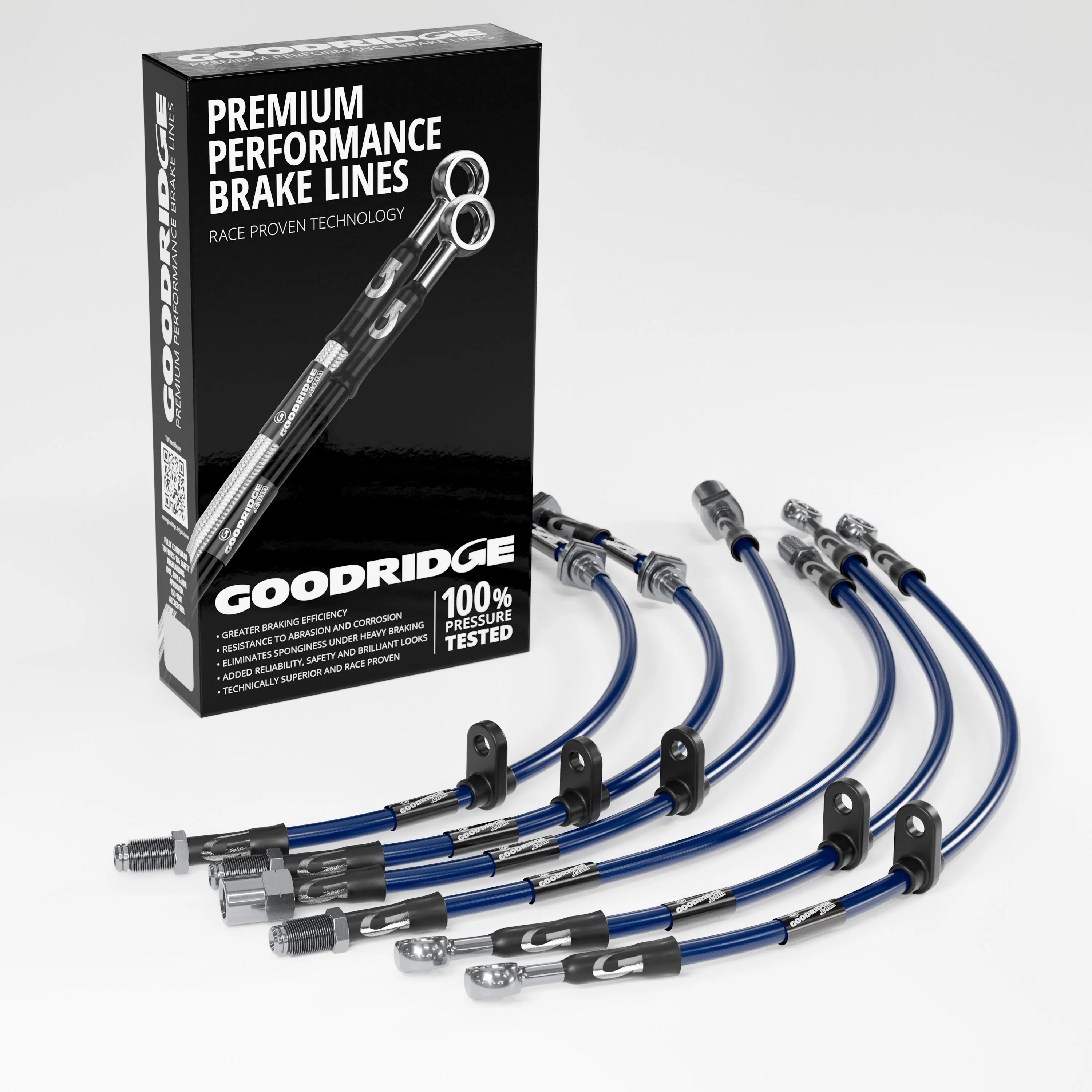 BRAKE HOSE KIT FOR BMW 3 SERIES E90 325D M SPORT 2006-