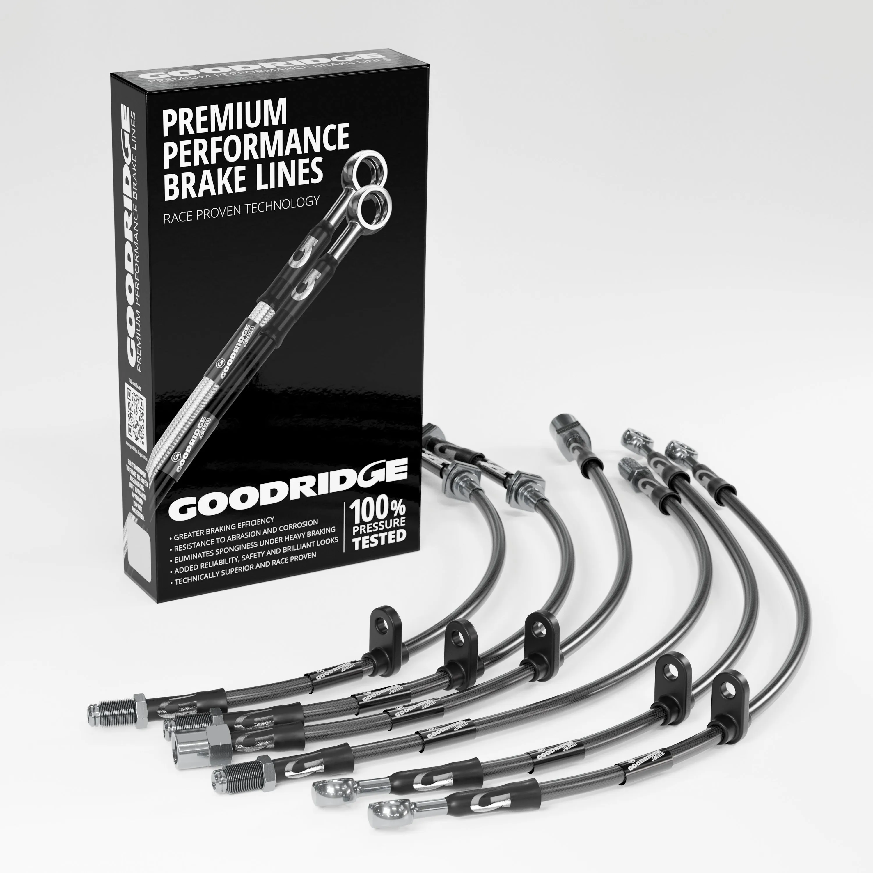 BRAKE HOSE KIT FOR BMW 3 SERIES E90 325D M SPORT 2006-