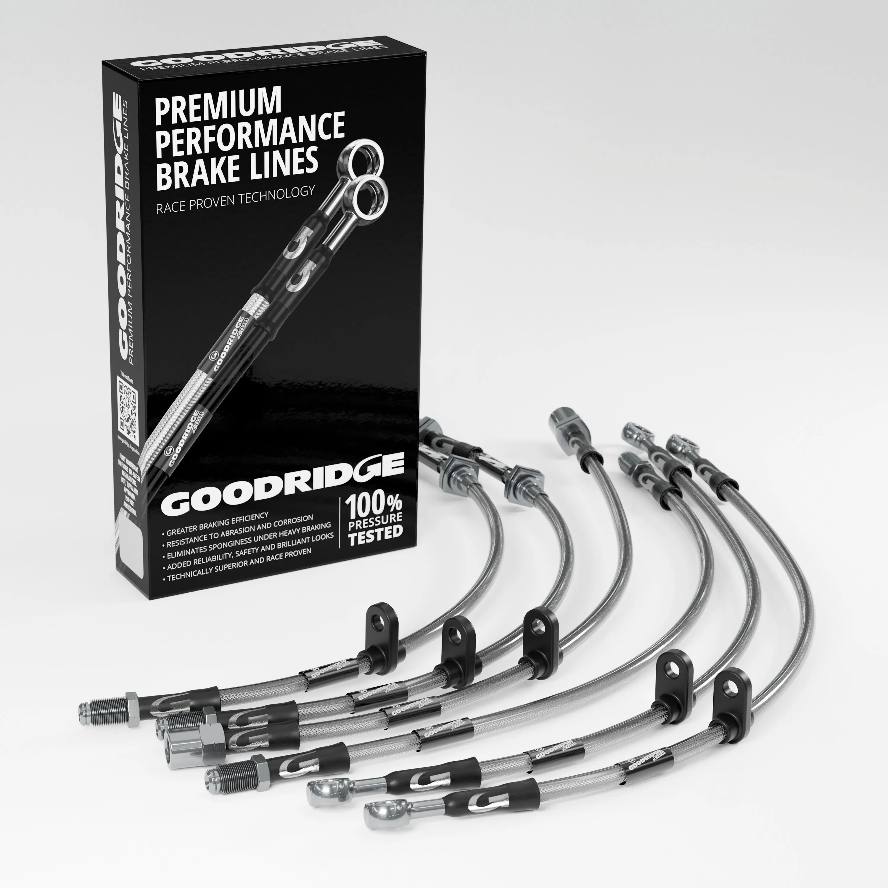 BRAKE HOSE KIT FOR BMW 3 SERIES E90 325D M SPORT 2006-