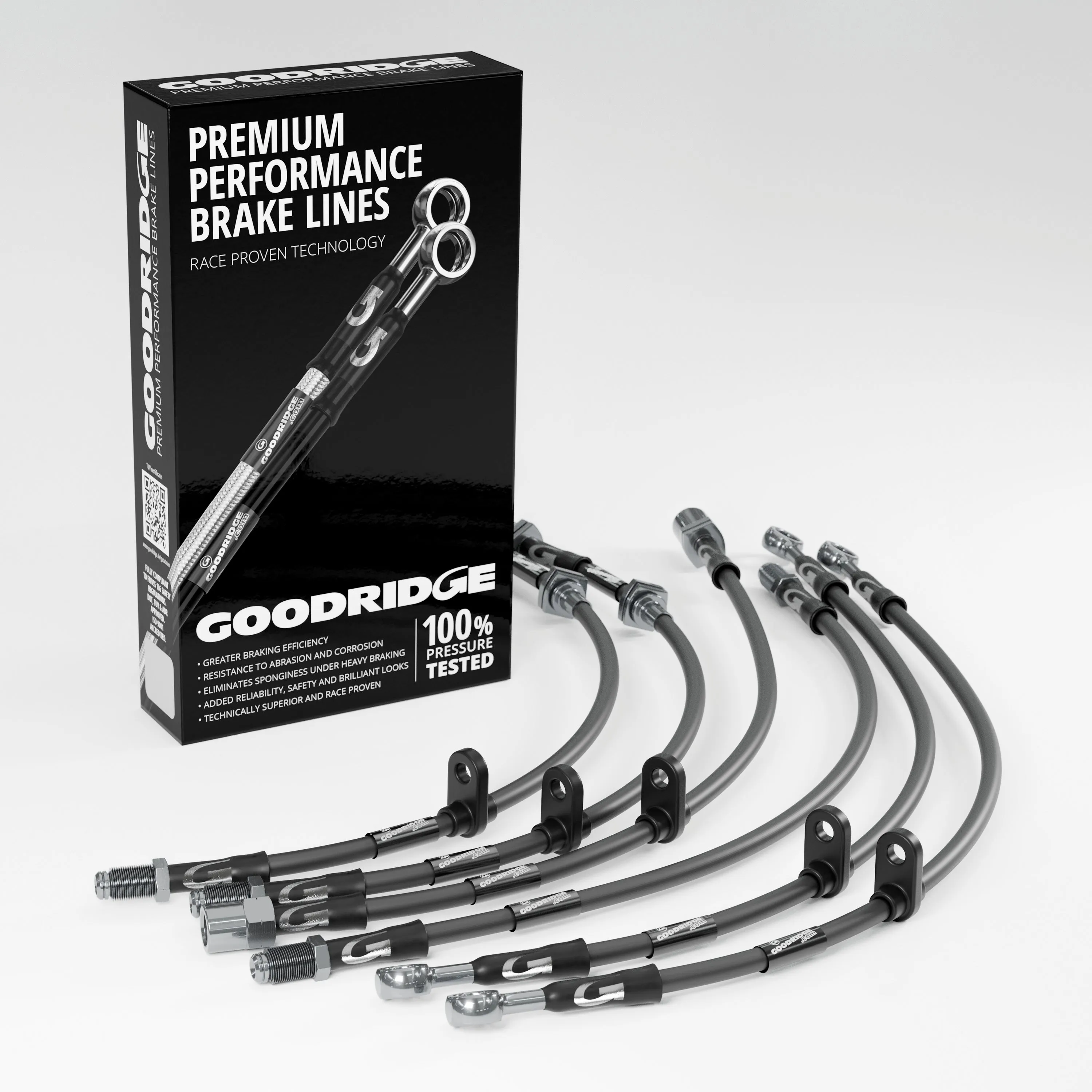 BRAKE HOSE KIT FOR BMW 3 SERIES E90 325D M SPORT 2006-