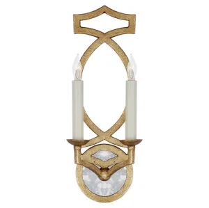Brittany Double Sconce in Venetian Gold
