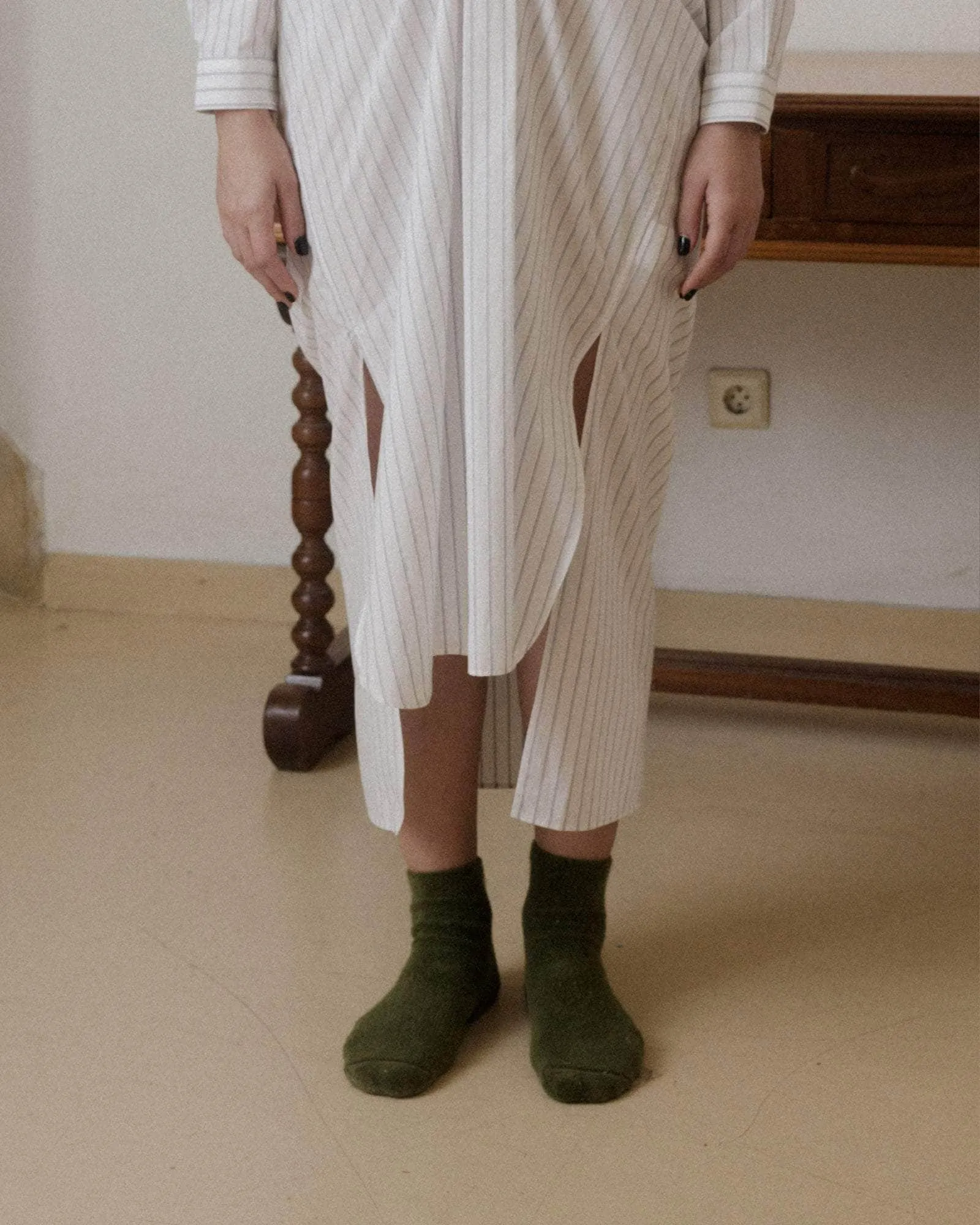 Buckle Overankle Socks