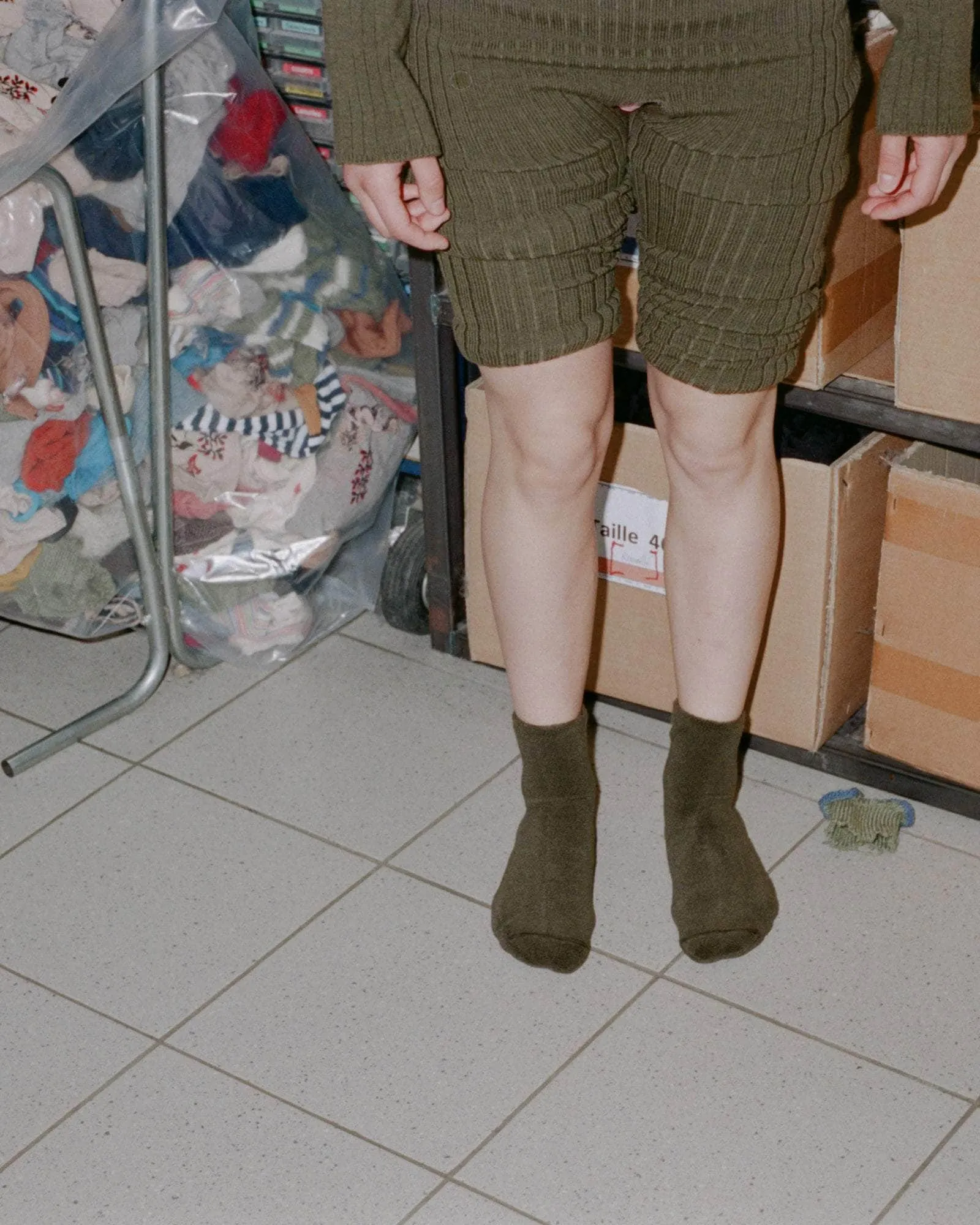 Buckle Overankle Socks