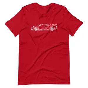 Bugatti Chiron Pur Sport silhouette T-shirt