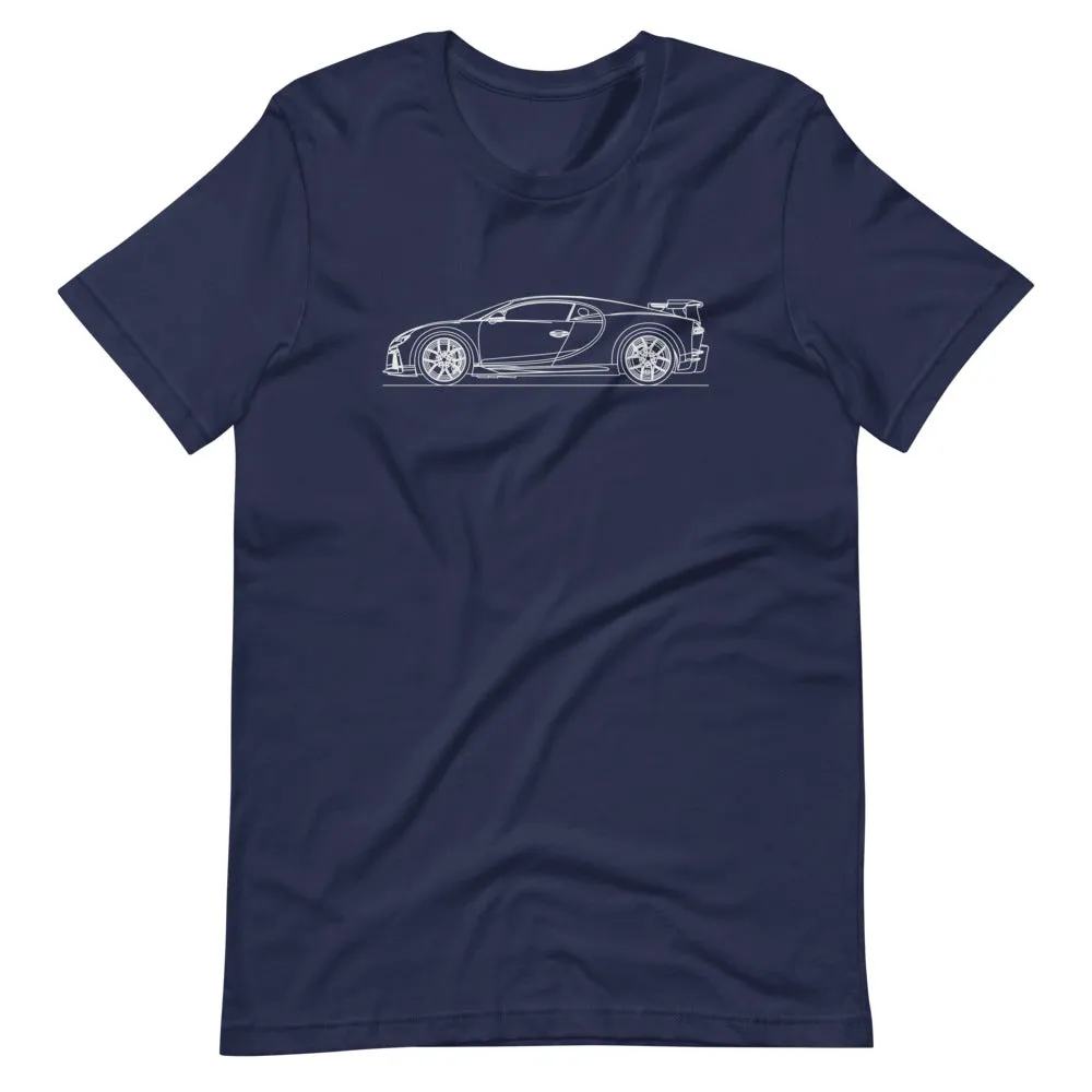 Bugatti Chiron Pur Sport silhouette T-shirt