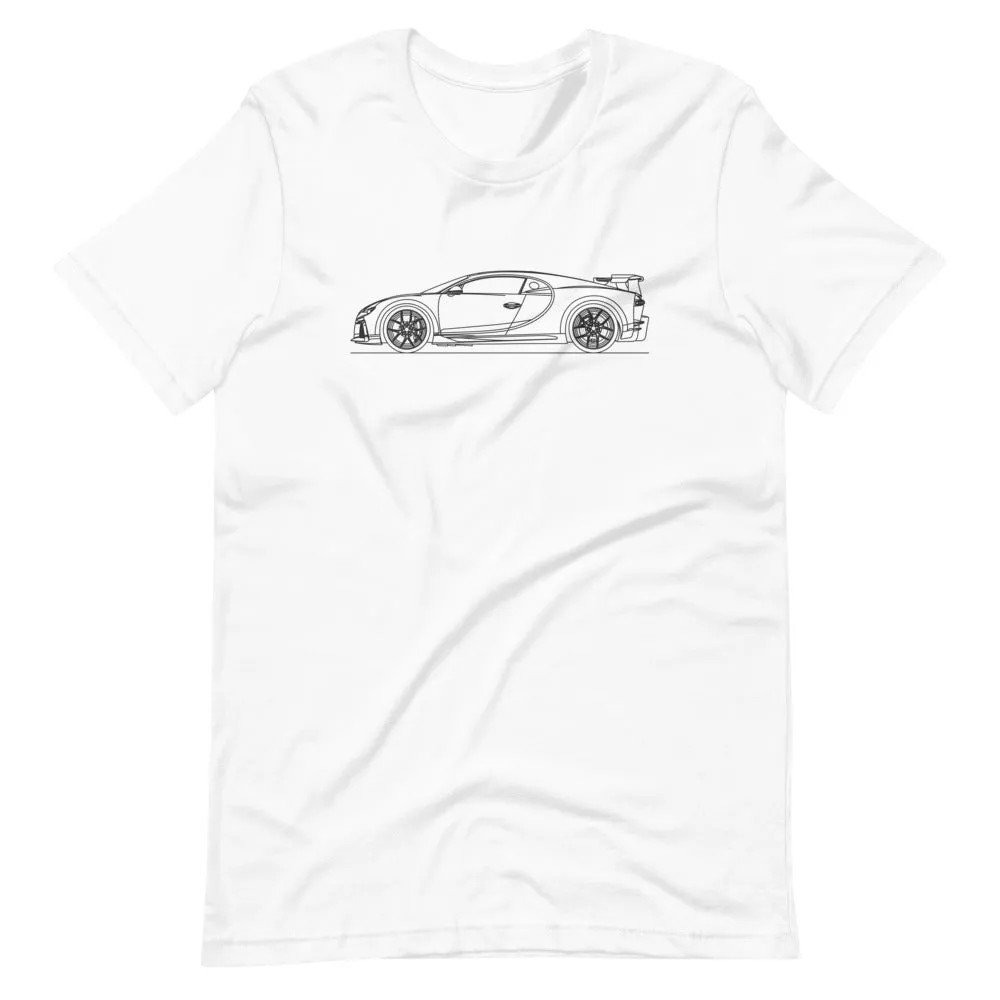 Bugatti Chiron Pur Sport silhouette T-shirt