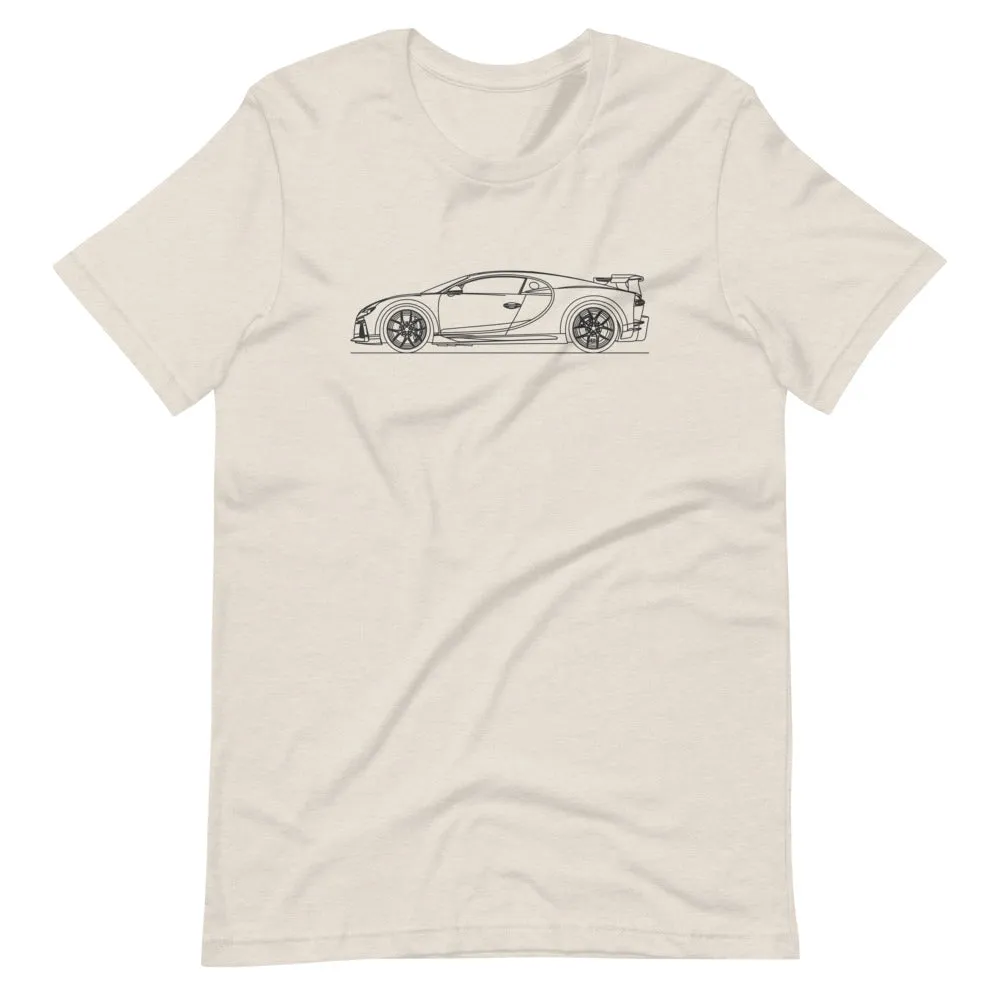 Bugatti Chiron Pur Sport silhouette T-shirt