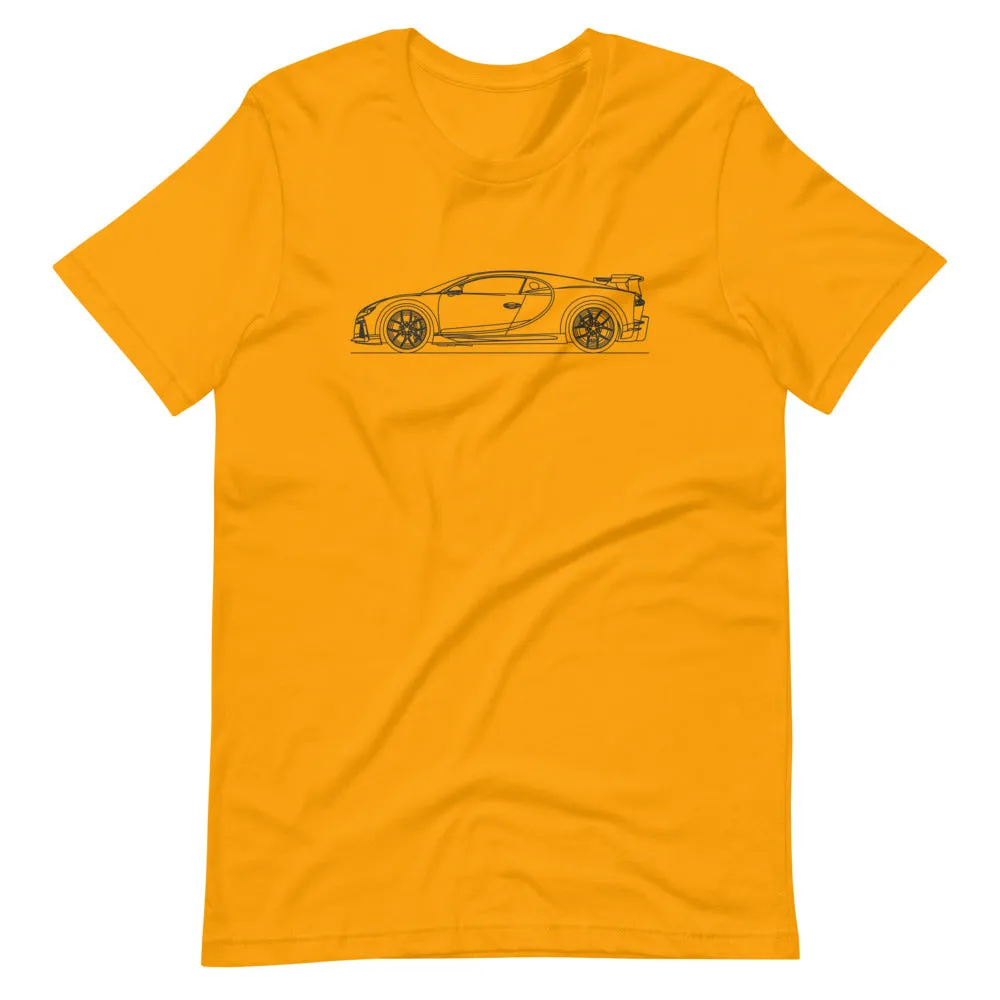Bugatti Chiron Pur Sport silhouette T-shirt