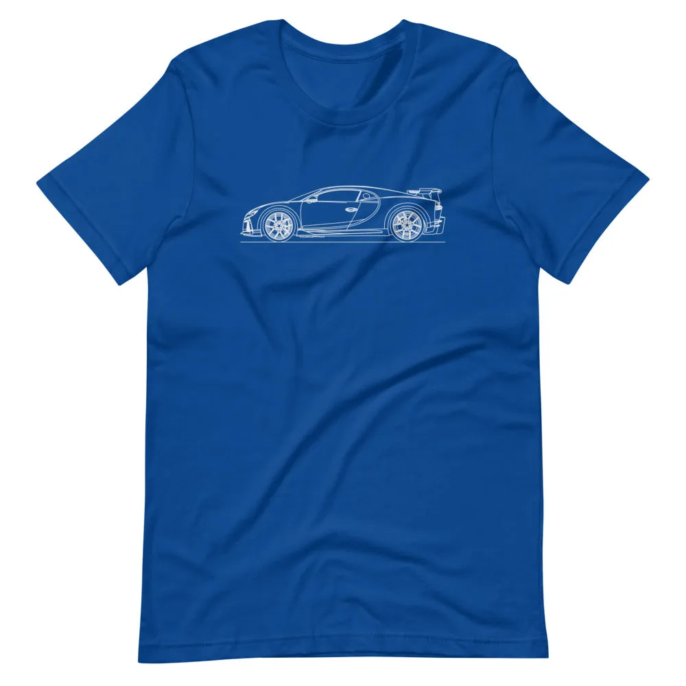 Bugatti Chiron Pur Sport silhouette T-shirt