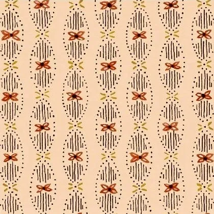 Bungalow Wallpaper Peach