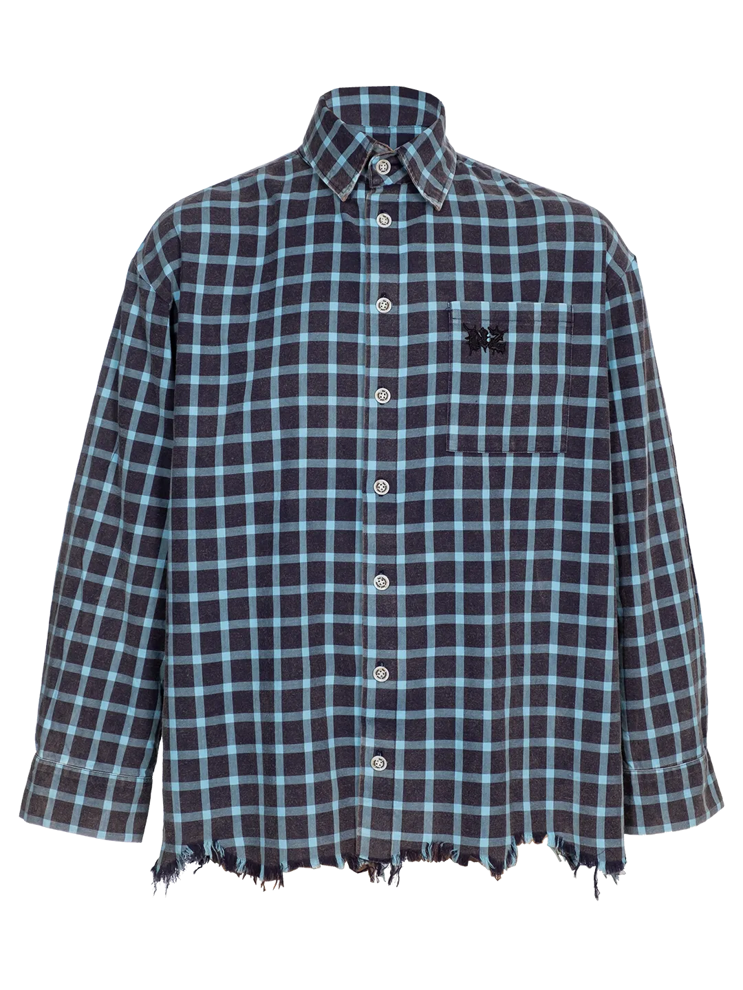 Bunny Heart Checkered Shirt
